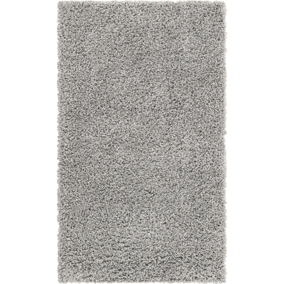Unique Loom Davos Shag Rug in Sterling Rectangular 3145890