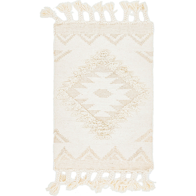 Unique Loom Mesa Rug in Ivory Rectangular 3146910