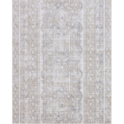 Unique Loom Depoe Portland Rug in Tan Rectangular 3147170
