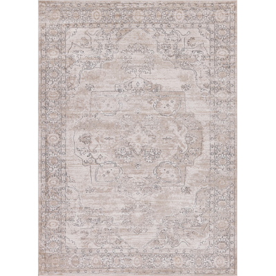 Unique Loom Canby Portland Rug in Ivory/Beige Rectangular 3147302