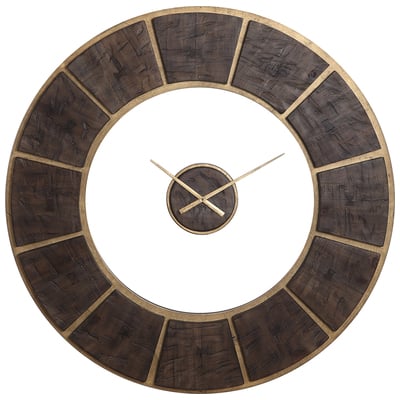 Uttermost Kerensa Wooden Wall Clock 06102