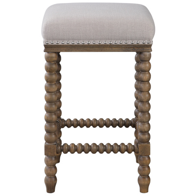 Uttermost Pryce Wooden Counter Stool 23495