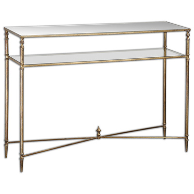 Uttermost Henzler Mirrored Glass Console Table 24278