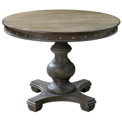 Uttermost Sylvana Wood Round Table 24390