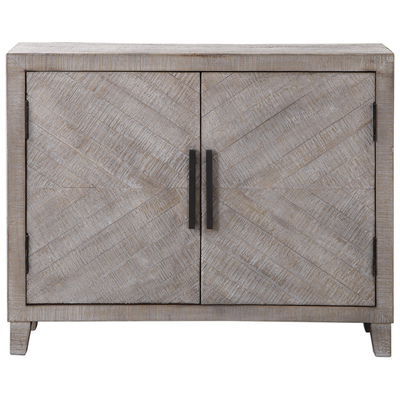 Uttermost Adalind White Washed Accent Cabinet 24873