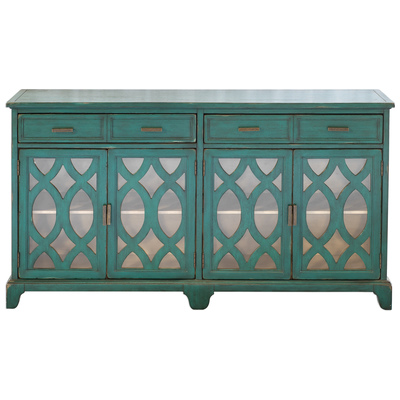 Uttermost Desks, green  emerald teal Whitesnow, Glass,Mahogany,Solid MahoganyMDF,Wood,HARDWOOD,Hardwoods,Rubberwood, MAHOGANY WOOD WITH MDF CARB PHASE 2 AND TEMPERED GLASS, Accent Furniture, Credenzas, 792977254196, 25419,Small Desk (less than 40 in.)
