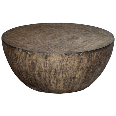 Uttermost Lark Round Wood Coffee Table 25433