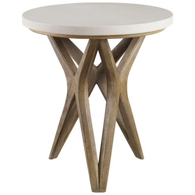 Uttermost Marnie Limestone Accent Table 25437