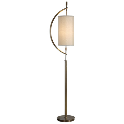 Uttermost Balaour Antique Brass Floor Lamp 28151-1