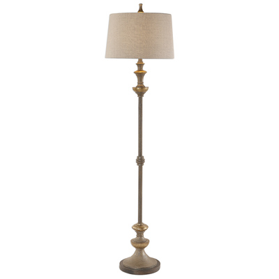 Uttermost Vetralla Silver Bronze Floor Lamp 28180-1