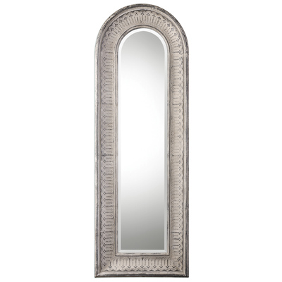 Uttermost Argenton Aged Gray Arch Mirror 09118