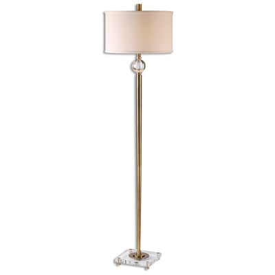 Uttermost Mesita Brass Floor Lamp 28635-1