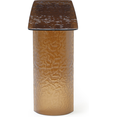 WhiteLine Rivelle Console, Bronze Glass 10mm Top and Base., 0696576761263, CO2056GLS-BRZ