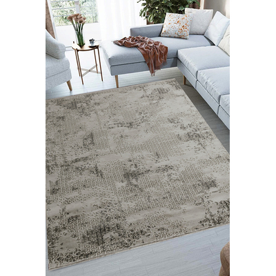 WhiteLine Graziella Decorative Rug, Made of Polyester and Polypropylene., 0696576756269, RU1907C