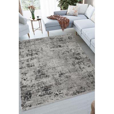 WhiteLine Evita Decorative Rug, Made of  Acrylic., 0696576756375, RU1912D