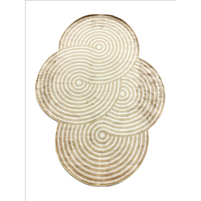 WhiteLine Collette Rug, Made of Viscose and Polyester, 0696576761591, RU2078