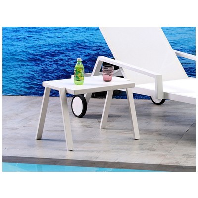 WhiteLine Accent Tables, Accent Tables,accentSide Tables,side, Patio, 696576748707, ST1593-WHT