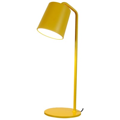Whiteline Imports Dante Table Lamp Yellow Carbon Steel TL1494-YLW