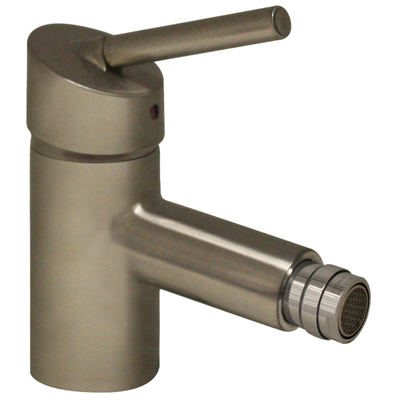 Whitehaus 3-3235-BN Centurion Single Hole/single Lever Bidet Faucet With Pop-up Waste