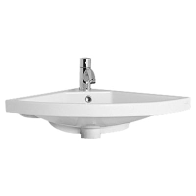 Whitehaus Wall Mount Sinks, Whitesnow, Vitreous China, White, Complete Vanity Sets, Vitreous China, Bathroom, Sink, 848130018430, LU010