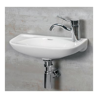 Whitehaus Wall Mount Sinks, Whitesnow, Vitreous China, White, Complete Vanity Sets, Vitreous China, Bathroom, Sink, 848130018294, WH1-102R