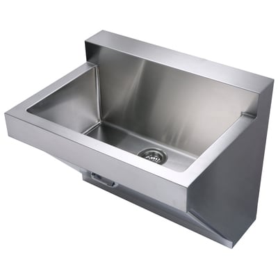 Whitehaus Laundry and Utility Sinks, Complete Vanity Sets, Stainless Steel, Kitchen/Utility, Sink, 848130023137, WHNC3022W