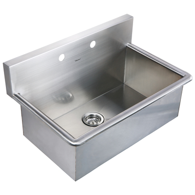 Whitehaus WHNC3120 Noah's Collection Stainless Steel Drop-in Laundry-scrub Sink