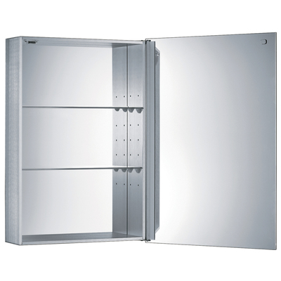 Whitehaus WHSKA-68 Single Two Sided Mirrored Door Medicine Cabinet