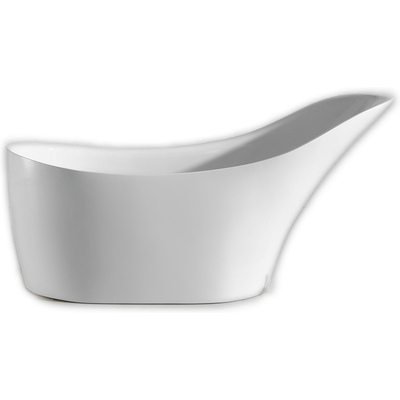 Eviva Lisa Free Standing 67 inch Acrylic Bathtub EVTB6210-67WH