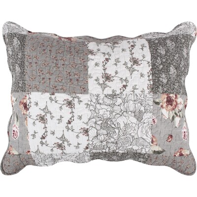 Greenland Home Fashions Giulia Multi Sham King 20x36, 636047401748, GL-1812AKS