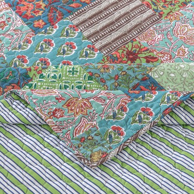 Greenland Home Fashions Jasmin Jade Accessory Throw 50x60, 636047444257, GL-2309ATHR
