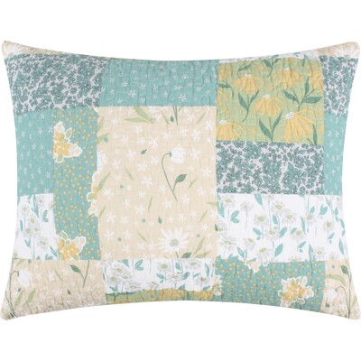 Greenland Home Fashions Evangeline Mist Sham Standard 20x26, 636047444332, GL-2309BS