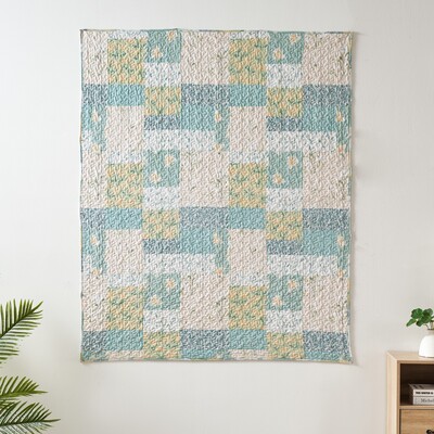 Greenland Home Fashions Evangeline Mist Accessory Throw 50x60, 636047444356, GL-2309BTHR