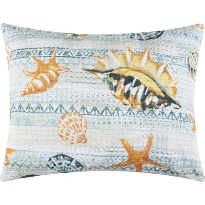 Greenland Home Fashions Kona Ocean Sham Standard 20x26, 636047444639, GL-2310AS