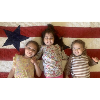 Greenland Home Fashions Americana Red, White, Blue Accessory Throw 50x60, 636047442246, GL-2403ATHR