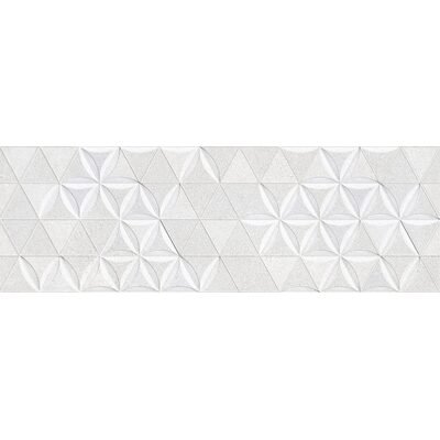 Soci tile SSN-1978 Brooklyn Art White Matte 16X47 (15.498/SF)