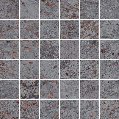 Soci tile SSP-066 Sonora Gray Matte 2x2 Mosaic 12X12