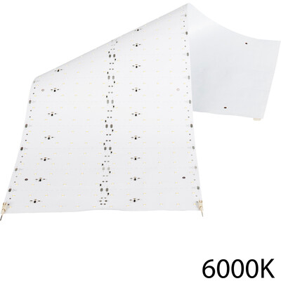 Task Lighting 9 inch x 24 inch 24-volt Higher Output Flexible LED Sheet Light, Single-White, 6000K, 843512079726, L-FSL-15W-60