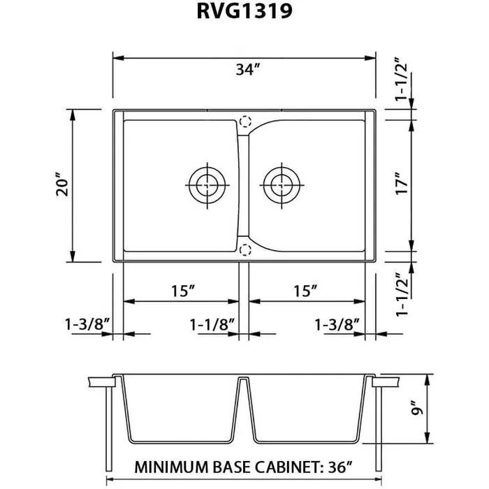 Ruvati-RVG1319GR-1