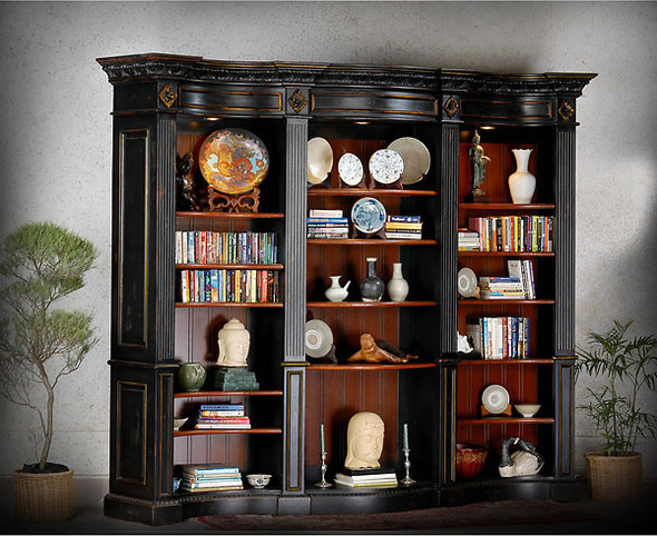  AFD Furniture/Chests And Cabinets Shelves and Bookcases Black