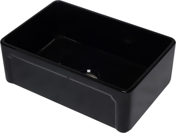 Alfi Kitchen Sink Single Bowl Sinks Black Gloss Traditional