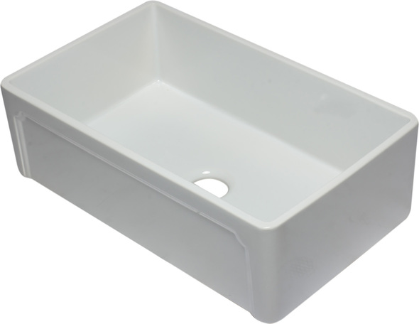 Alfi Kitchen Sink Single Bowl Sinks White Traditional