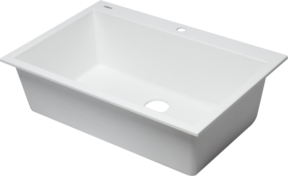  Alfi Kitchen Sink Single Bowl Sinks White Modern