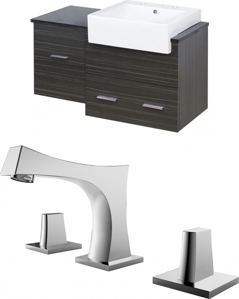 sink for bathroom with cabinet American Imaginations Vanity Set Bathroom Vanities Dawn Grey Modern