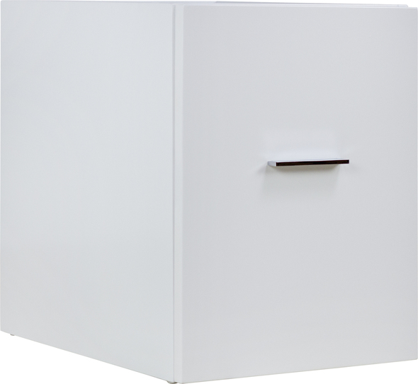 American Imaginations Modular Drawer Storage Cabinets White Modern