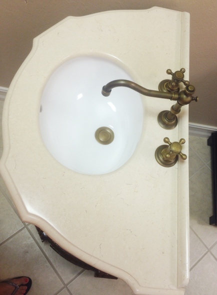 BI Direct Bathroom Vanities Mahogany Finish