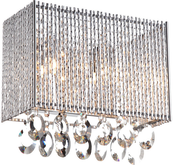 Bromi Wall Sconce Wall Sconces Chrome Modern