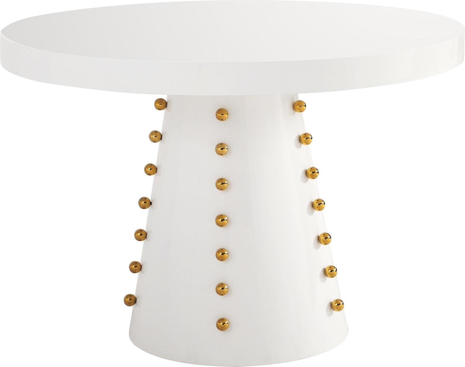 Contemporary Design Furniture Dining Tables Accent Tables White