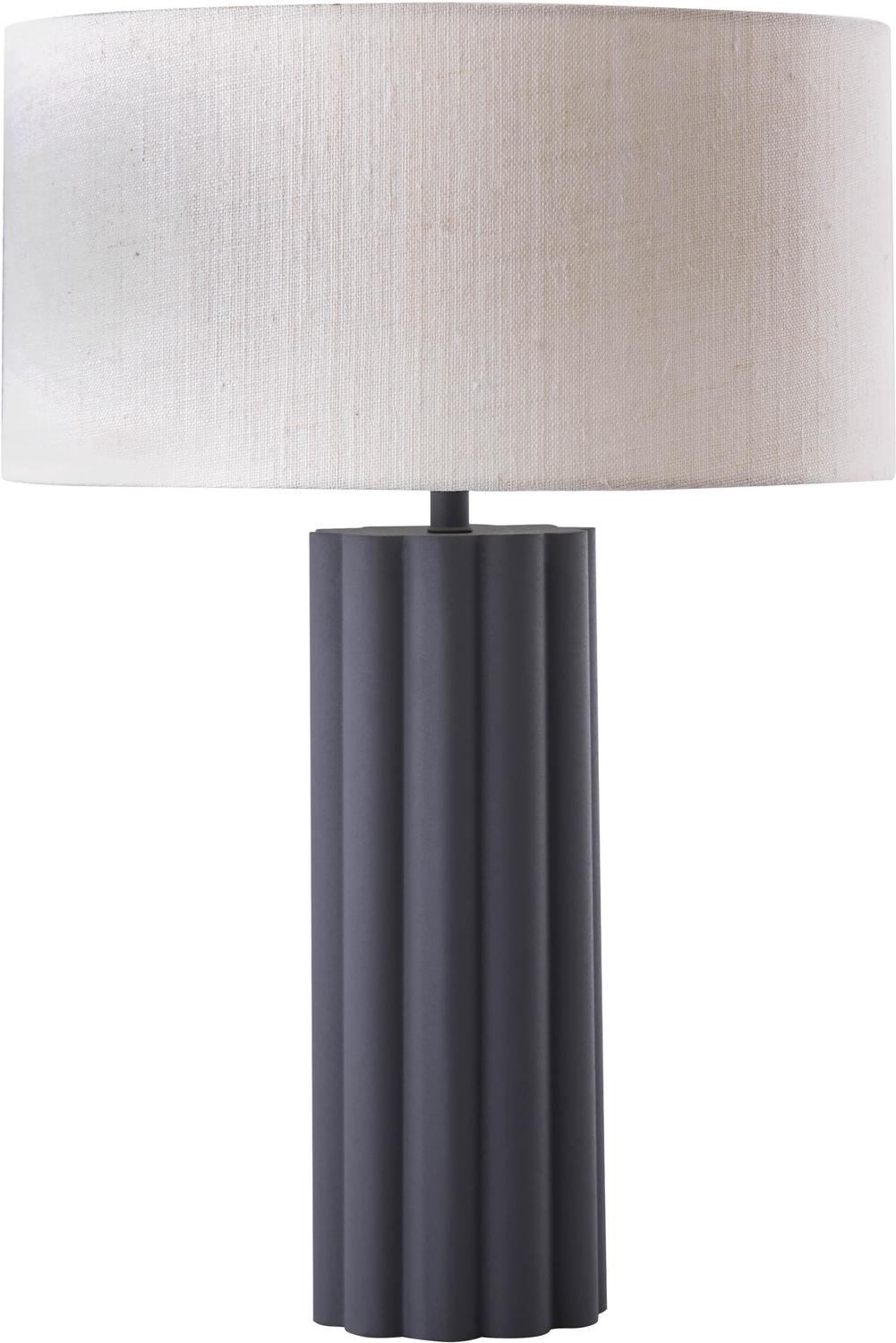 Contemporary Design Furniture Table Lamps Accent Tables Grey,White