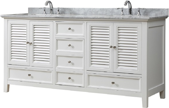 top sink vanity Direct Vanity Bathroom Vanities White Traditional
